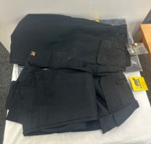 Selection of mens Work Bear lightweight cargo work trousers C35 WB201-07 44"-46"T