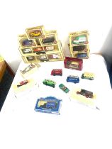 Selection of assorted diecast cars includes Days gone, Lledo etc