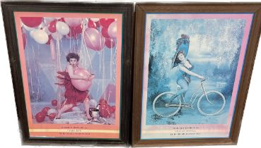 2 Vintage framed Marilyn Monroe prints, measures approximately 31 inches tall 23 inches wide