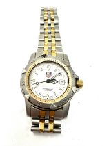 Ladies Tag Heuer professional 200 meters quartz wristwatch the watch is ticking