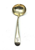 Georgian silver ladle spoon weight 47g