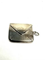 Vintage silver stamp holder