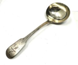 Georgian silver ladle spoon weight 54g