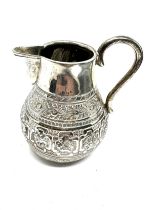 Victorian silver cream jug weight 86g