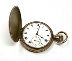 antique gold plated cyma pocket watch the watch is ticking