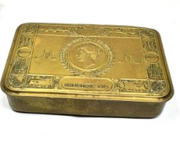 ww1 1914 princess mary brass christmas tin