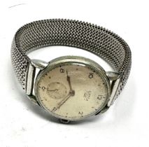 Vintage roamer wristwatch the watch is ticking