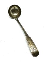 Georgian scottish silver sauce ladle spoon weight 15g