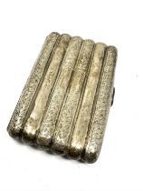 silver cigarette case weight 61g