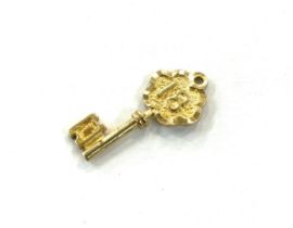 9ct Gold 18th birthday key charm (0.8g)