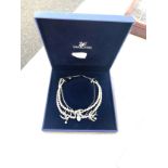 Boxed Swarovski necklace