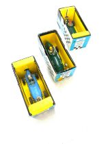 Three vintage Scalextric cars in original boxes. To include Lotus, BRM and Vanwal