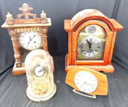 Selection of assorted clocks, untested
