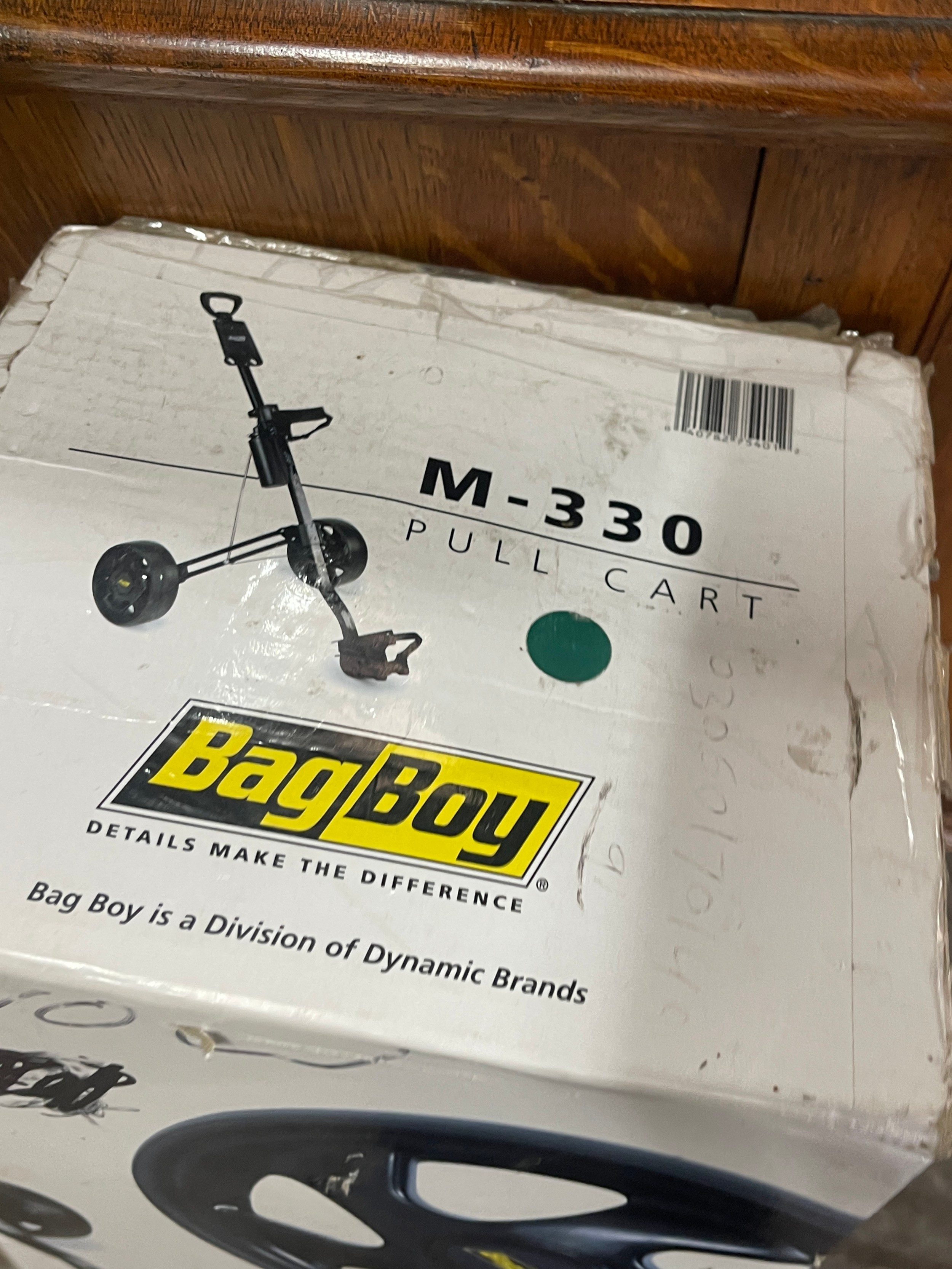 Brand new in the box bag boy pull cart m-330 - Bild 2 aus 2