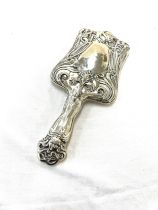 Superb Art Nouveau sterling silver hand mirror. Hallmarks Birmingham 1903. Makers initials W.D.