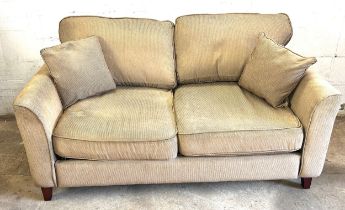 Pull out sofa bed made by Sofa work shop good overall good condition measures approx 65 inches