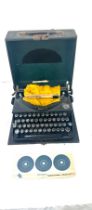 Vintage imperial the good companion portable typewriter etc