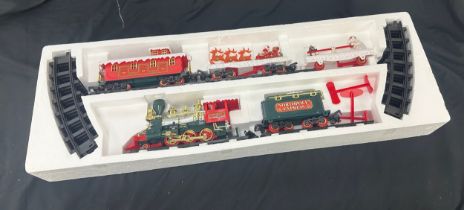 Christmas decoration Northpole Express train and track, working order
