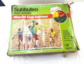 Boxed Vintage Subbuteo table soccer world cup edition