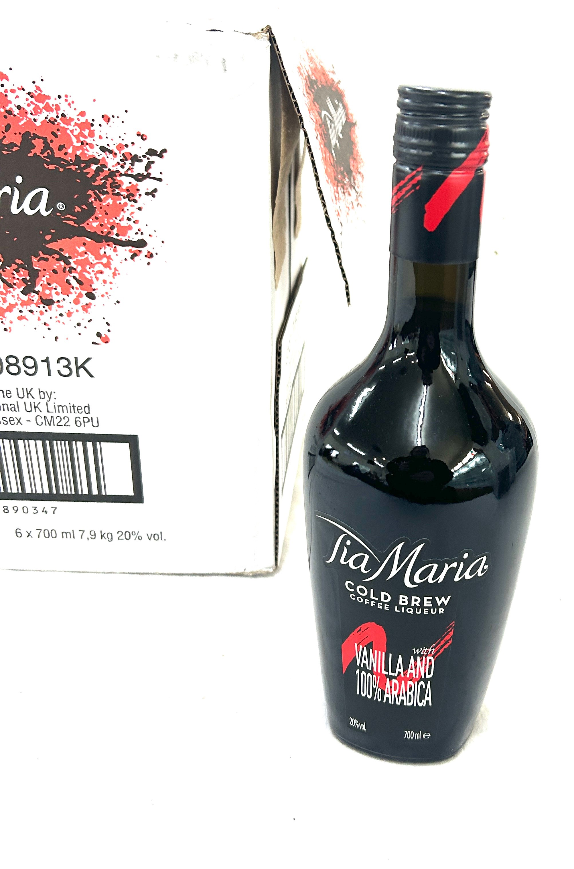 6 Bottles of Tia Maria cold brew coffee Liqueur Vanilla and 100% Arabica 20% 700ml - Image 2 of 4