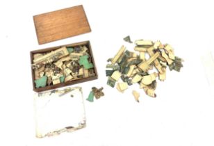 Two vintage wooden jigsaws