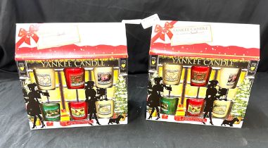2 Yankee candle gifts sets each containing 12 small candles