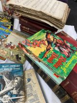 Large selection of vintage and later books, annuals etc