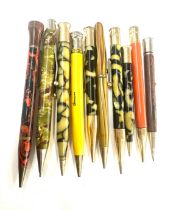 10 Vintage propelling pencils