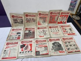 Large selection of vintage cycling magazines