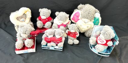 Selection of vintage Me to You Teddy Bears