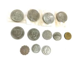 Large selection of commemorative coins, australian etc