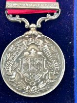 Antique silver fire brigade long service medal june 1911, presented to W.H. Sawyer on registration