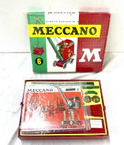 Vintage boxed meccano set number 6