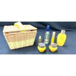 Brand new miniature hamper by L'occitane with divine miniature lotions