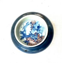 Chinese trinket dish, marks to base