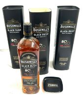 3 x Bushmills Black Bush 80/20 PX Sherry Cask Reserve Irish Blended Whisky, 1L