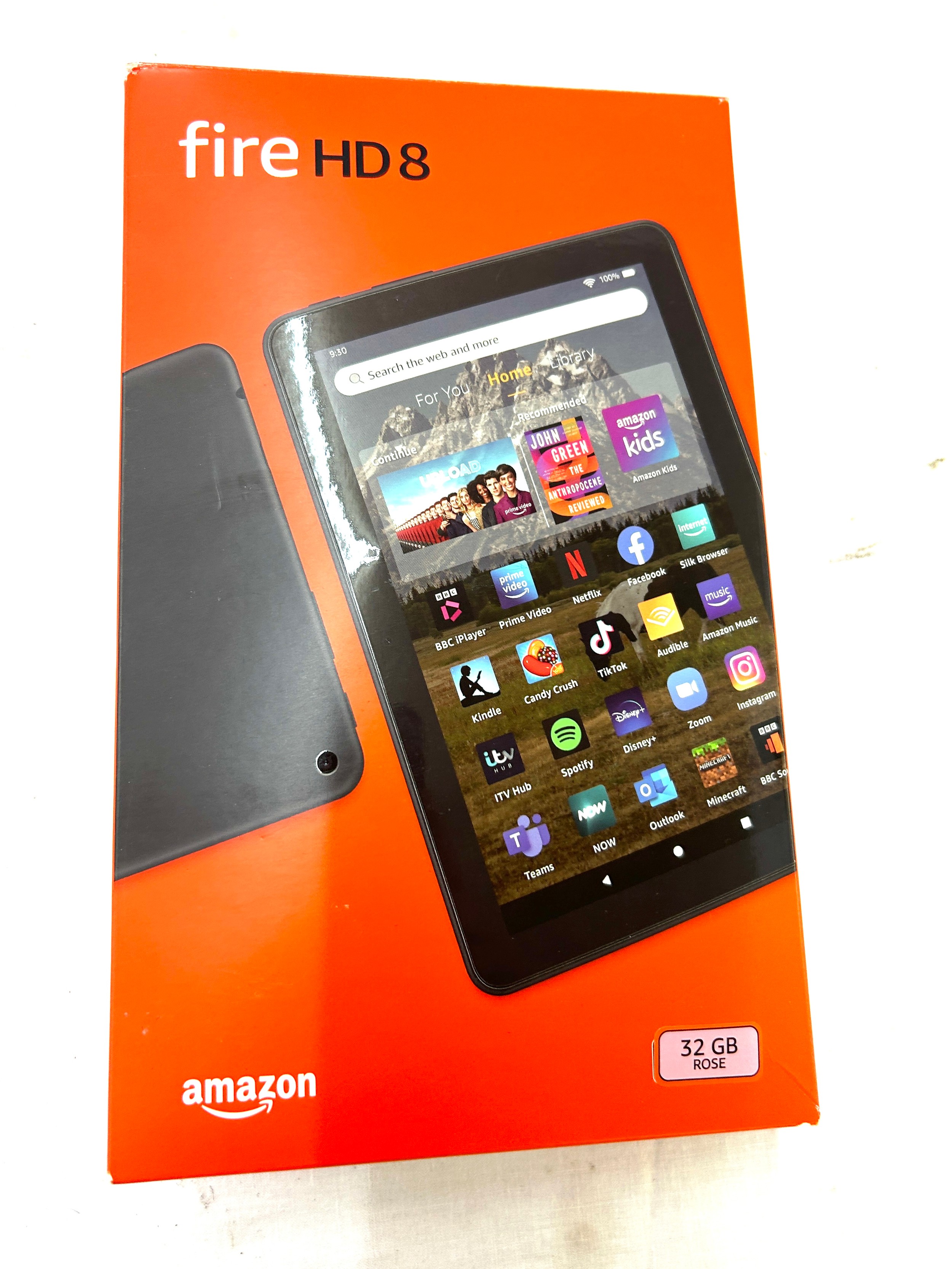 Brand new fire Amazon Fire HD8 32gb rose tablet - Image 2 of 2