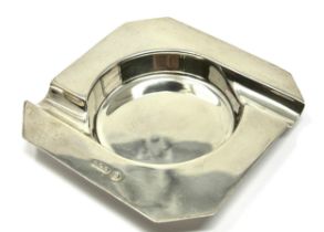 .925 sterling silver ashtray