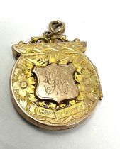 Antique gold locket chester gold hallmarks weight 4.5g