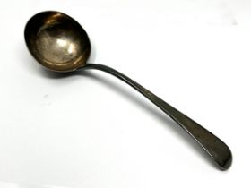 Georgian silver ladle