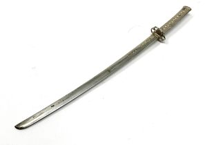 .925 sterling decorative samurai sword letter opener