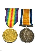 WW1 Medal Pair Named S.S 108006 W. DUPEN STO I.R.N