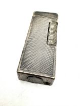 DUNHILL Silver Plated Rolagas Cigarette Lighter (73g)