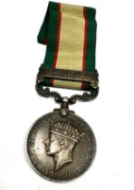 G.V1 India General service medal North west Frontier 1937-39 to 4857919.pte.l.atkinson .Leicester