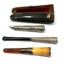 4 x .925 sterling tobacciana