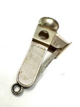 Vintage silver cigar cutter london silver hallmarks