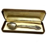 Boxed argenta silver spoon