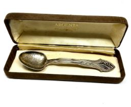 Boxed argenta silver spoon