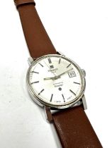 Vintage Gents Tissot automatic seastar the watch is ticking