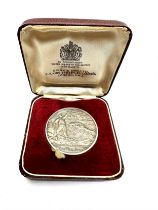 Boxed 1965 Winston Churchill – Very Well Alone – Spink & Son Silver Medal